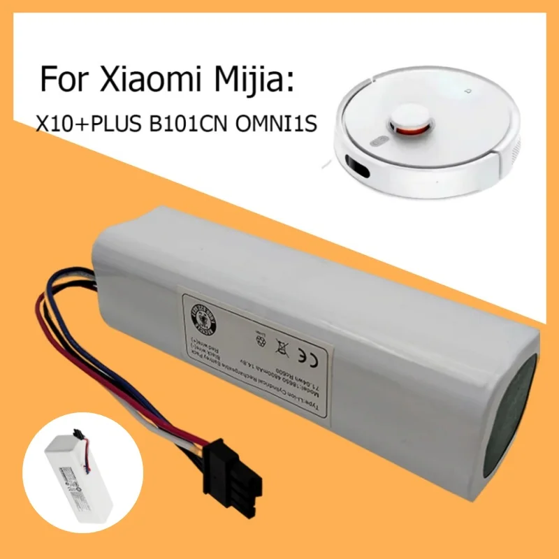 Li-Ionen-Akku für Xiaomi MI Robot Vacuum-Mop Mijia 1C STYTJ01ZHM 14,4 V6800 mAh, hohe Qualität
