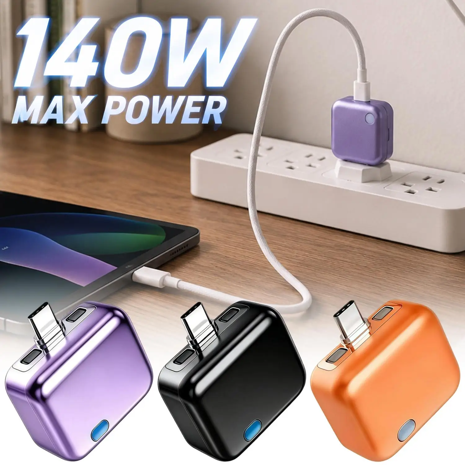 Universal Fast Charging Safe Separator Adapter Type C Intelligent Auto Disconnect Charging Separator Power Cut-Off Protectors