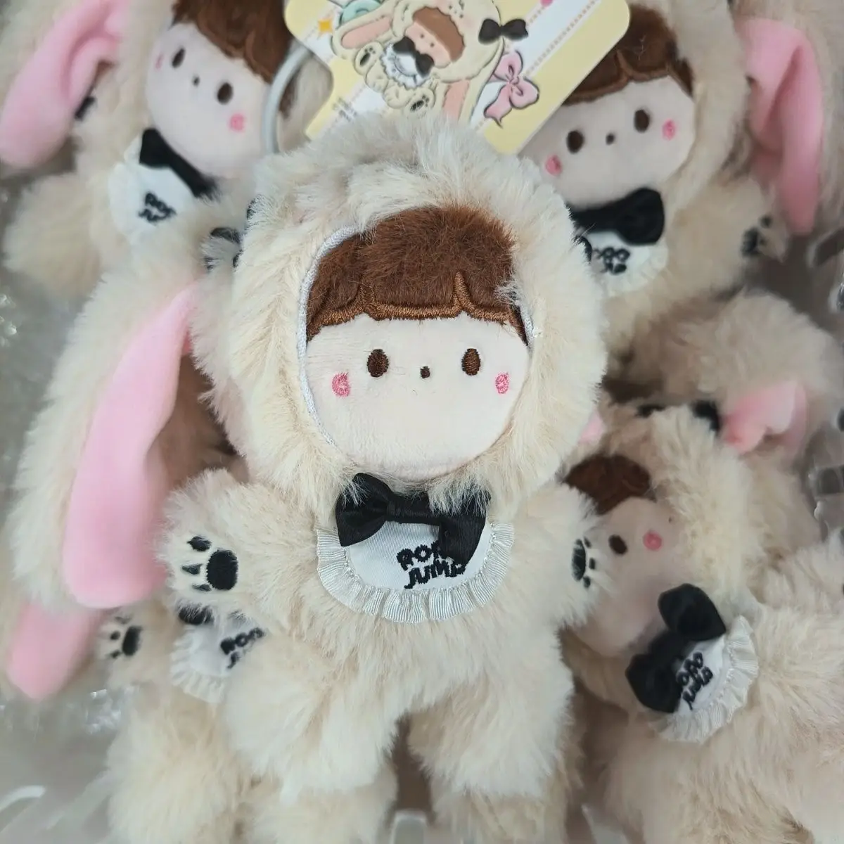 

Bunny Lovely Plush Figure Toy | Baixingrui Rouroujiang Co‑branded Limited Doll | Girls Healing Desktop Christmas Gift Decor