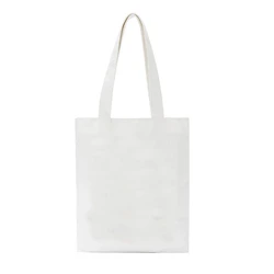 Thermal Sublimation Blank Tote Bag Hot Factory Advertising Blank Canvas Shopping Bag