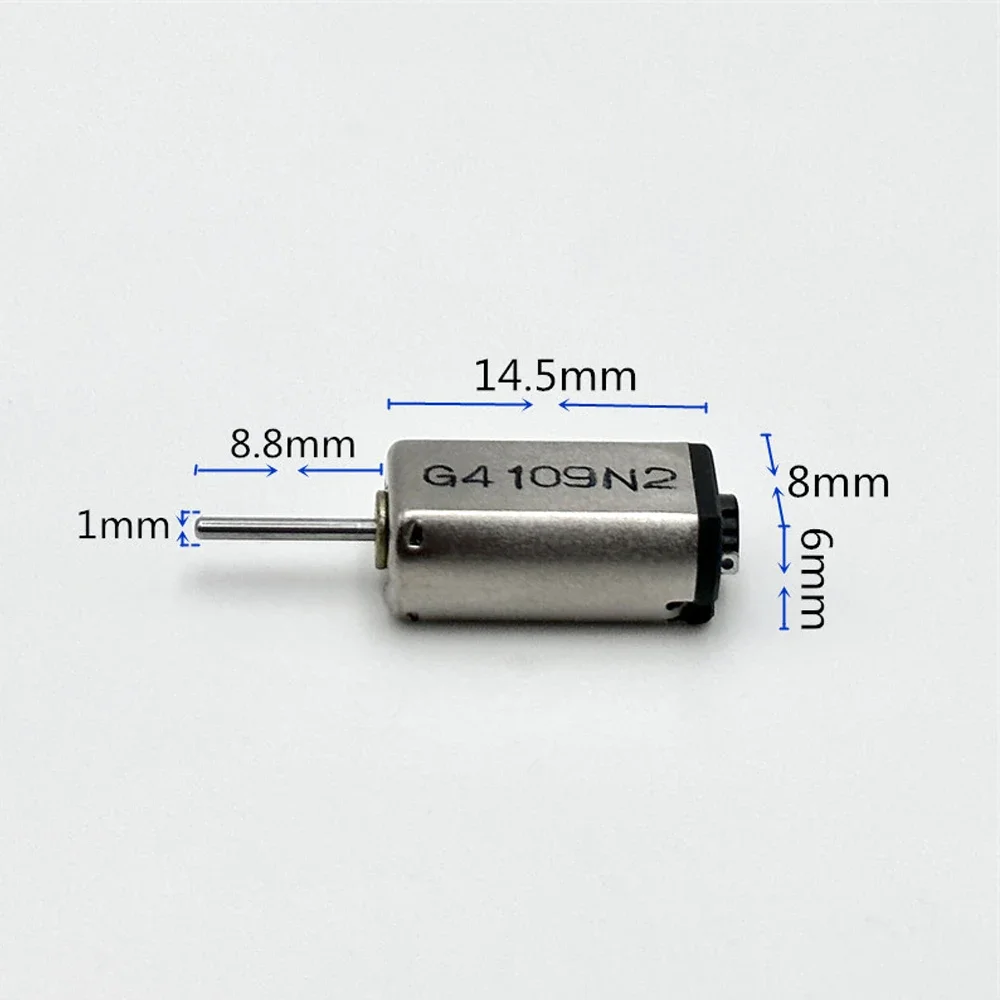 Mini K20 6mm*8mm Motor Mini DC 1.5V 3V 3.7V 30000RPM High Speed Precision Motor Solar Motor Digital Camera Lens Accessories