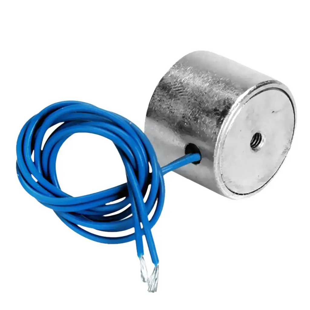 Holding Electromagnet Compact Lifting Solenoid Assembly Automation Magnet for Sorting Machine Robot Arm