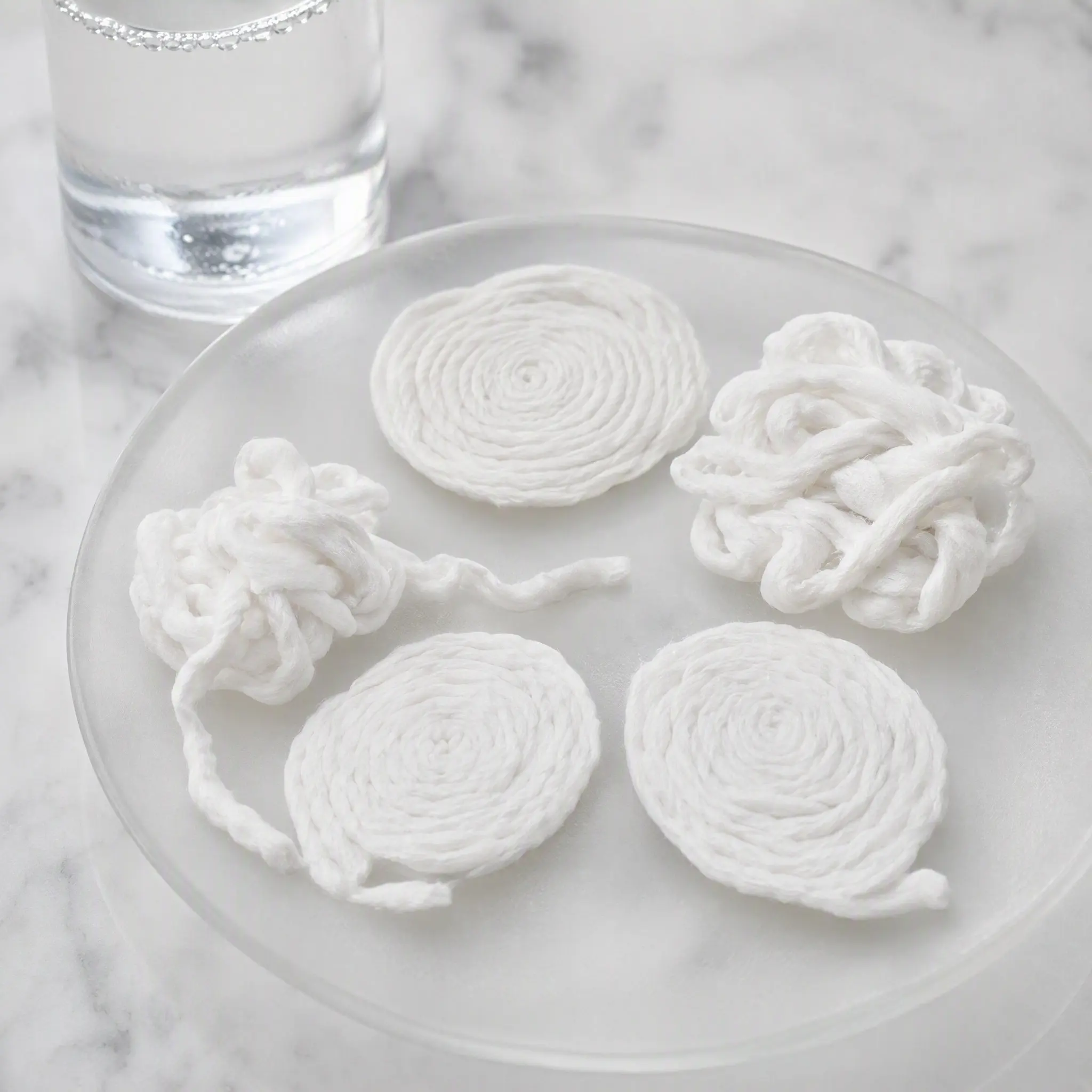 1Pack Premium Soft Cotton Balls 200G Odorless Skin-Friendly Makeup Remover Pads for Face Nail Polish Pet Care Toner Lotion