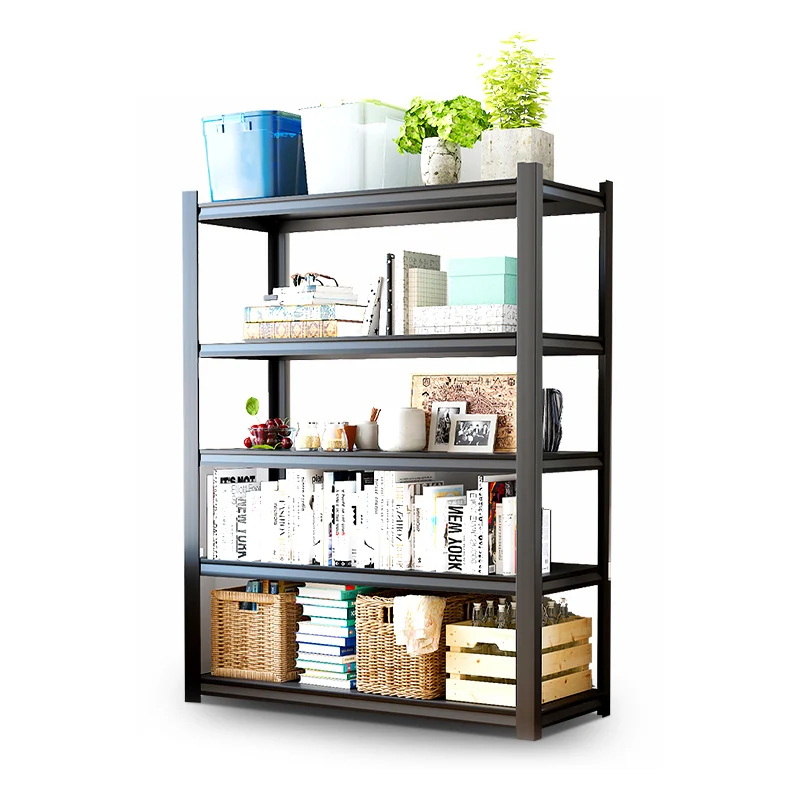 New Product Storage Racks Shelve &racks Open Storage Display Shelves 5 Layer Angle Steel Storage Iron Racks