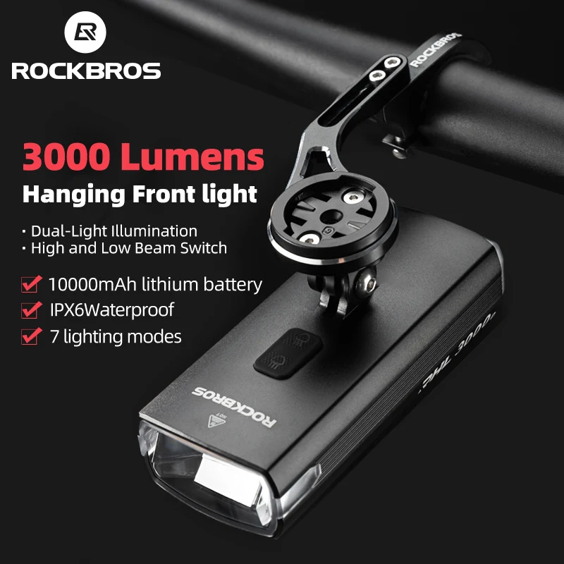 U UZOPI Lumiere Velo, Eclairage Velo USB Rechargeable avec Compteur Velo Vitesse Ordinateur Velo Lampe LED Vélo Avant & Arrière Lumière Puissante pour VTT Cyclism Bicyclette Vélo de Montagne