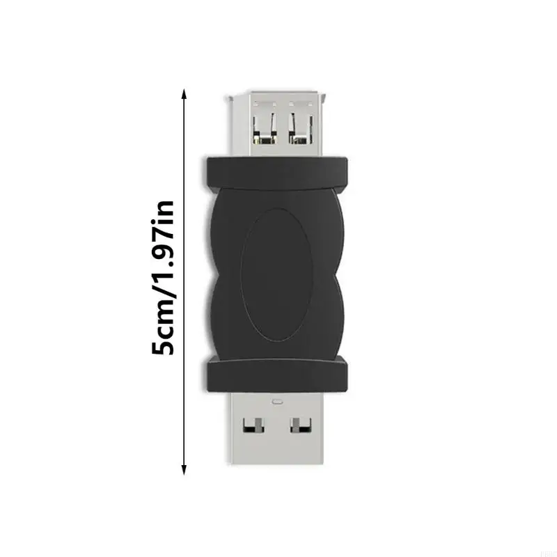 F68C Firewires для USB -адаптерного преобразователя с IEEE1394 6PIN Женщины и USB -разъемы.