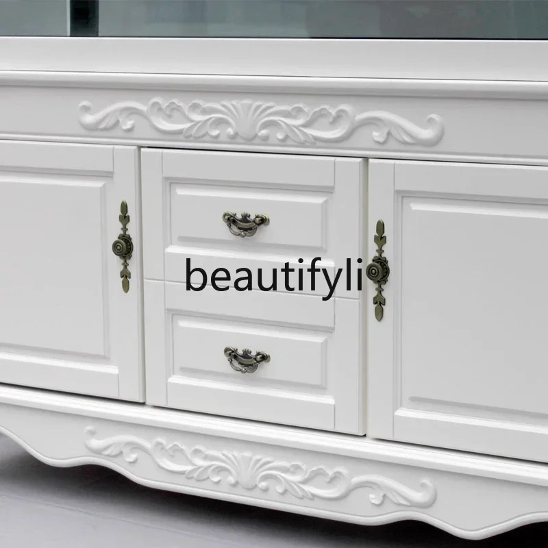 AA85  Solid Wood Fish Tank Entrance Living Room Ecological Bottom Filter No Water Change Needed Large Medium Small Aquarium