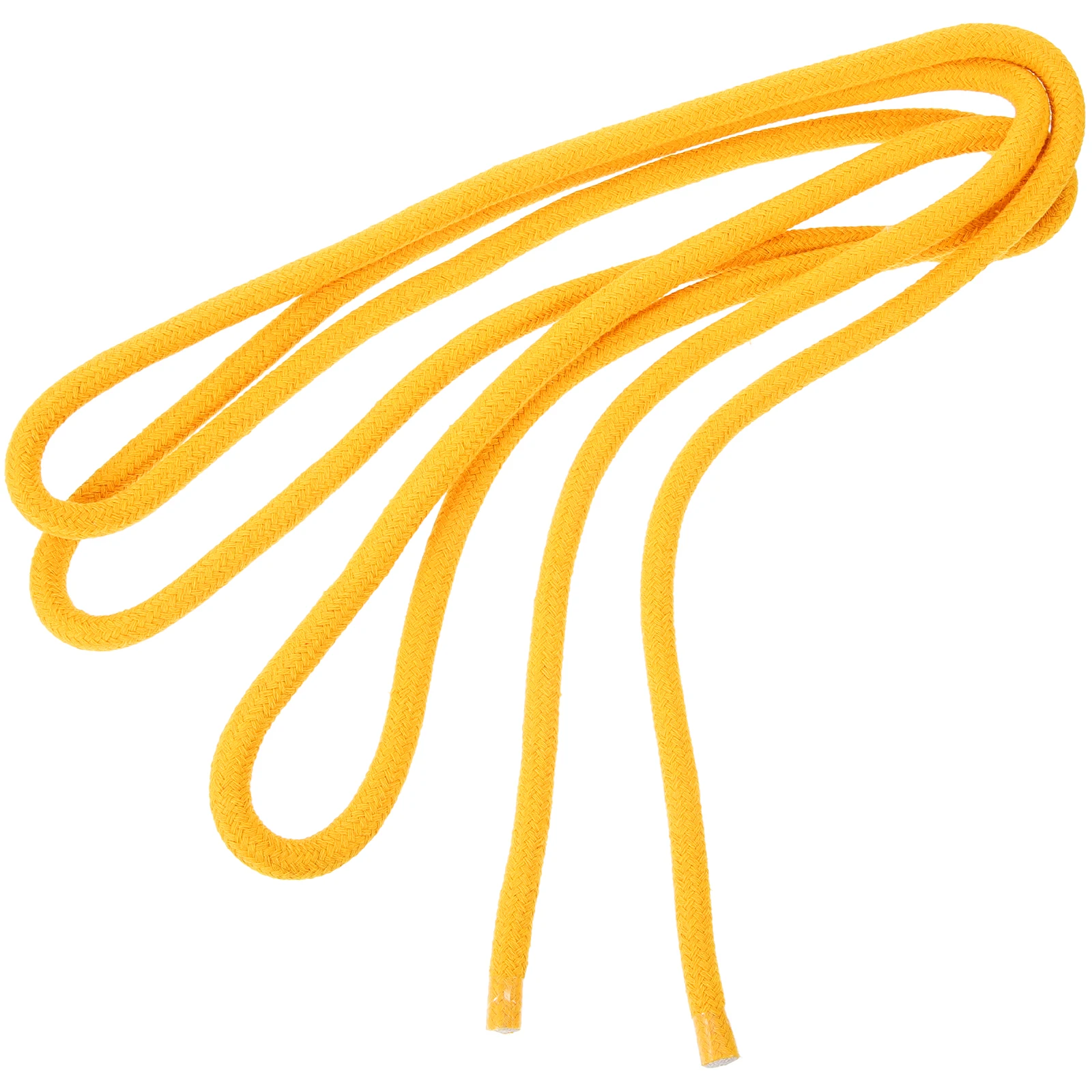 

Tug of War Rope Soft Cotton Toy Twisted Cord Railing Outdoor Ropes Yellow Child