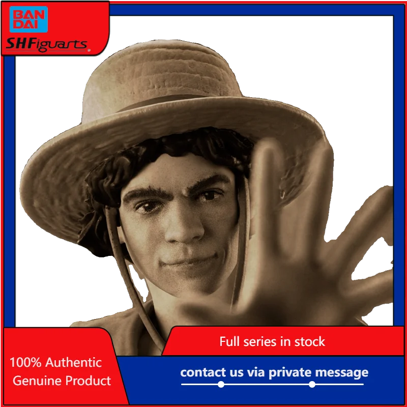 

В наличии: Коллекционная фигурка Bandai S.H.Figuarts One Piece Monkey D. Luffy (версия из сериала Netflix)