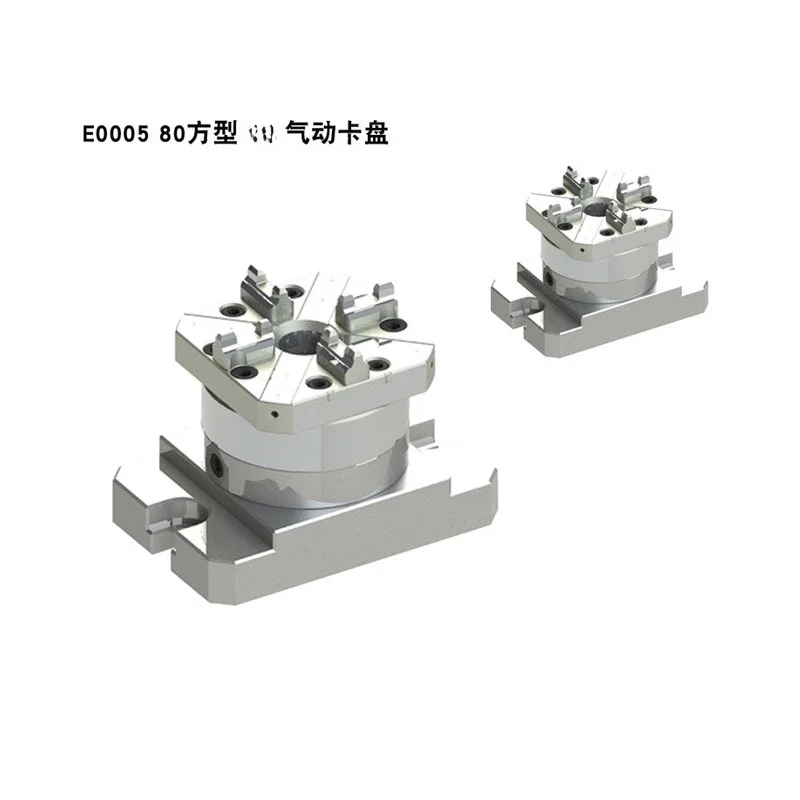 exquisite craftsmanship Pneumatic chuck, wholesale lathe positioning fixture 80 square pneumatic chuck