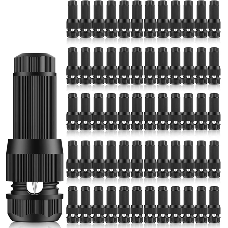 

Top Deals Low Voltage Wire Connectors -12-18 Gauge Waterproof Landscape Lights Connector For Outside Path Light Deck Light Yard