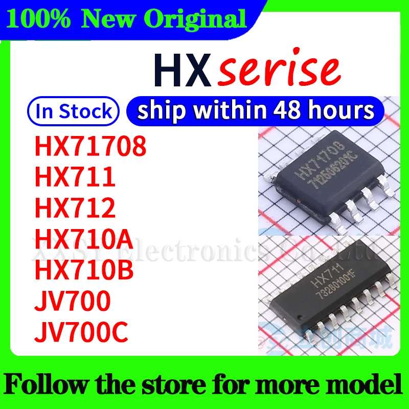 

HX71708 HX711 HX712 HX710A HX710B JV700 JV700C In stock 48 hours ship