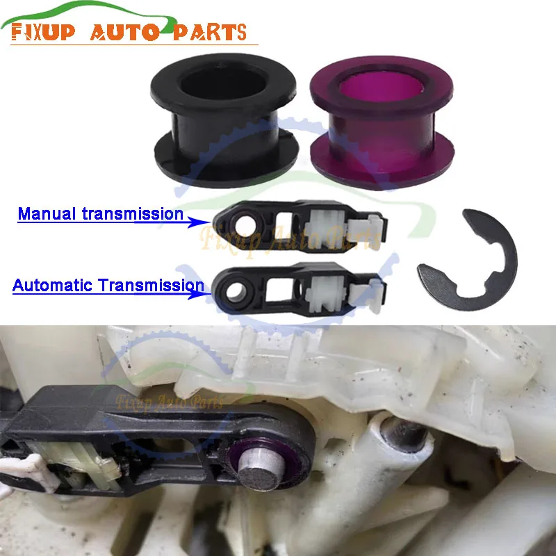 

Auto Transmission Shift Lever Snap-on Clip Manual Gearbox Shift Lever Pull Wire Clamp Head For Mazda 6 Mazda 3 BESTURN B70