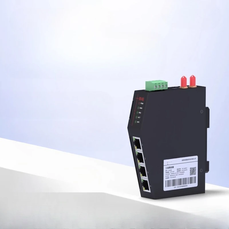 Lightweight 5gRedCap industrial grade card router 5G transfer port wireless wifi protocol 6 full Netcom multi-port rail ER5200