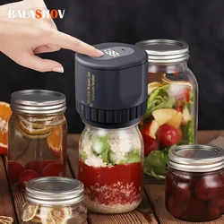 Przenośny elektryczny zestaw do przechowywania żywności Mason Jar Vacuum Sealer do fermentacji słoików Mason z szerokimi i regularnymi ustami i Mason