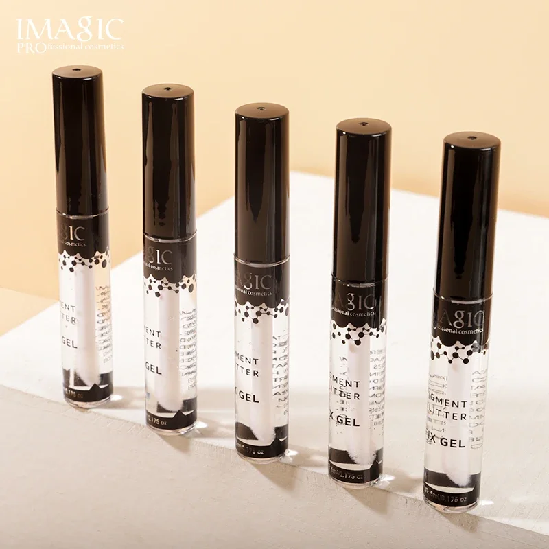 Maquillaje sombra de ojos Gel líquido pigmento brillante pegamento en polvo Gel iluminar sombra de ojos líquida maquillaje cosméticos de belleza