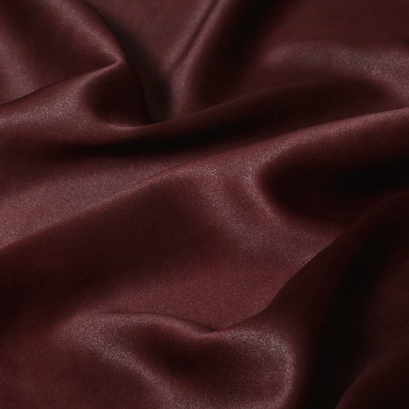 

Oil Purple Silk Fabric 100% Mulberry Silk Yarn Silk Cheongsam Fabric DIYPrinting and Dyeing