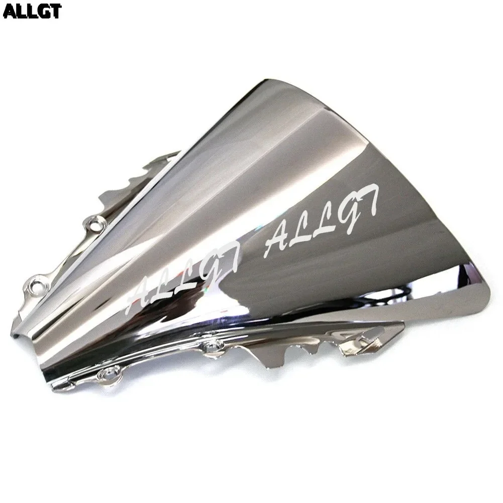 ALLGT New Black Smoke Windscreen Windshield Fit For Yamaha YZF R6 2006 2007 image 3
