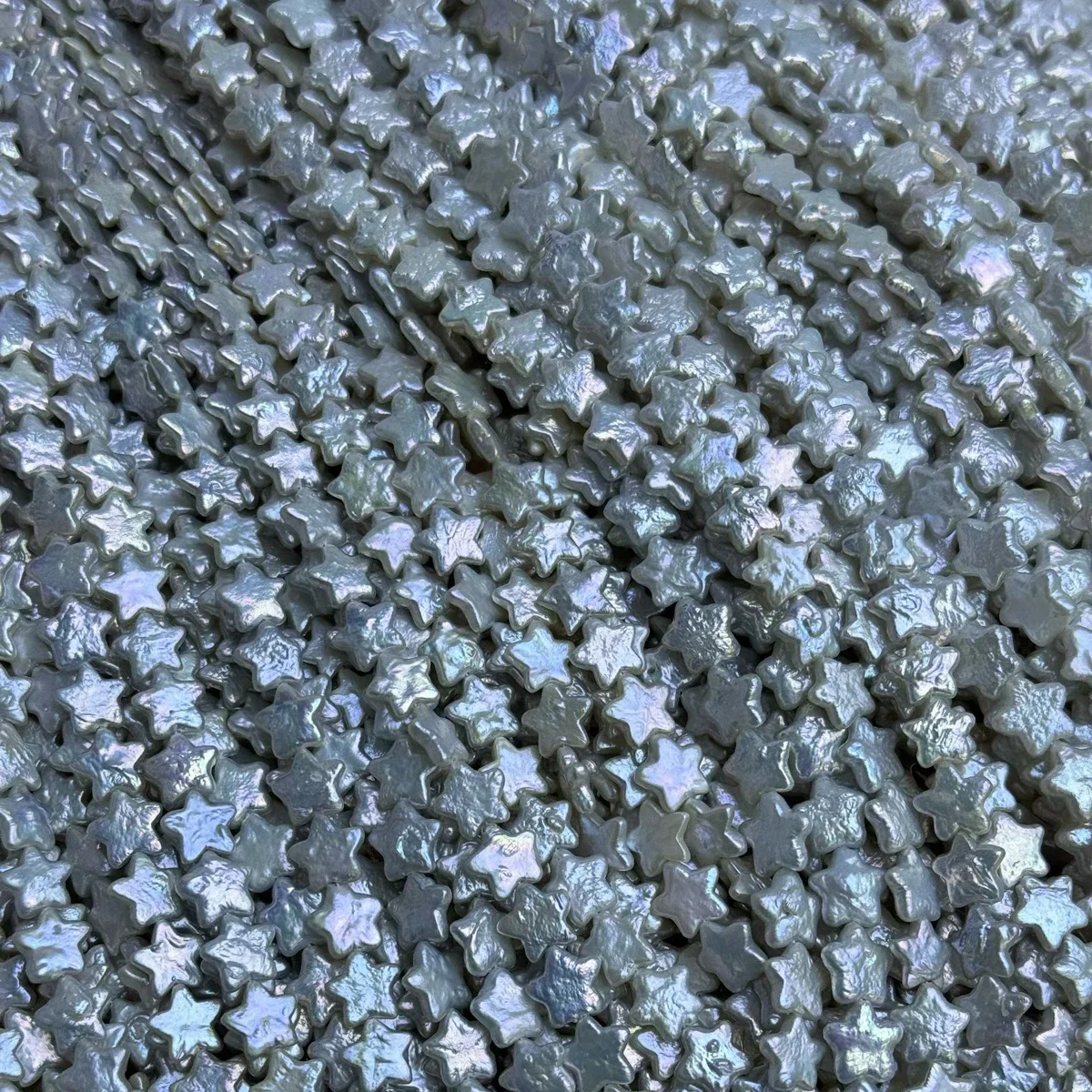 

10-11mmBaroque Five-Pointed Star Bead Natural Freshwater Pearl Necklace Jewelry Make DIY Bracelets Earring Accessories Wholesale