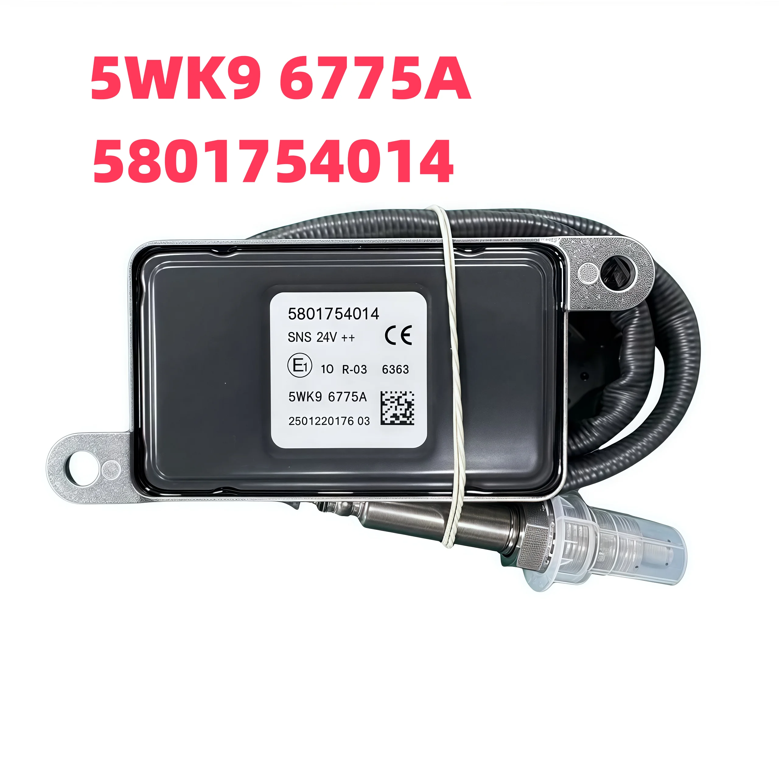5801754014 5WK96775A 5WK9 6775A 24V Nitrogen Oxygen Sensor 24V For IVECO Trucks Buses Diesel Exhaust Gas Detection Nox Sensor