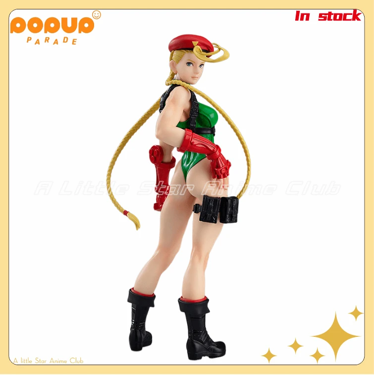 

In Stock Original Max Factory PUP Street Fighter Cammy White Ornament Collection Model Toy