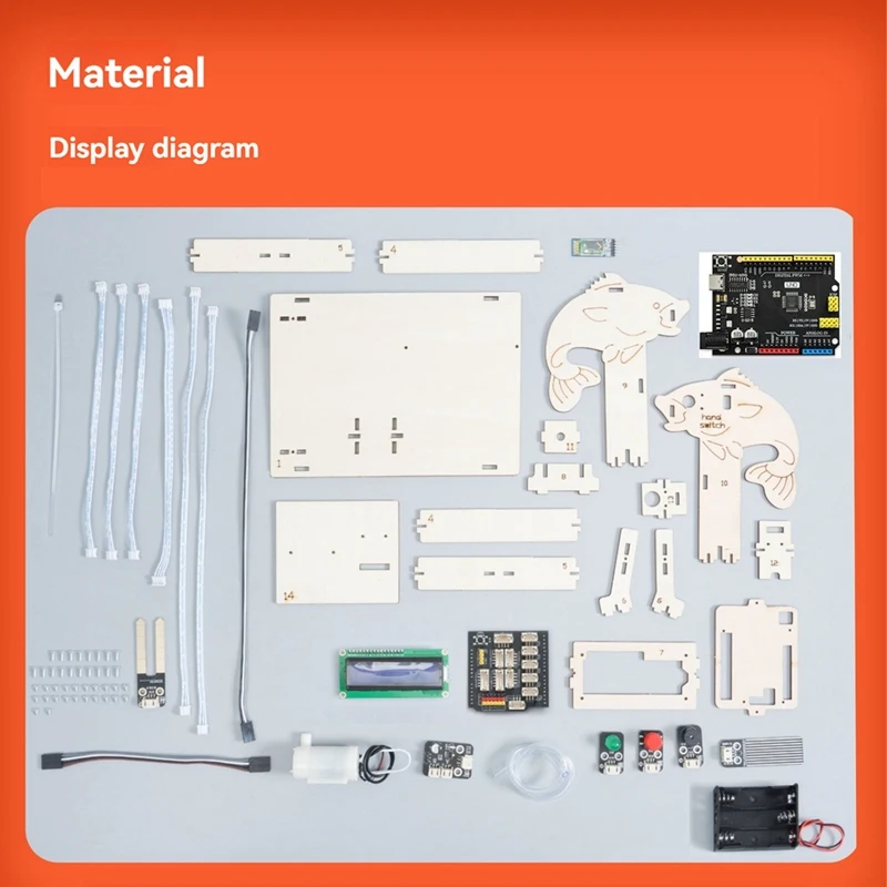 NEW-Smart Automatic Flower Watering System DIY Science Experimental Tool Kit With R3 Development Board For Learning Arduino