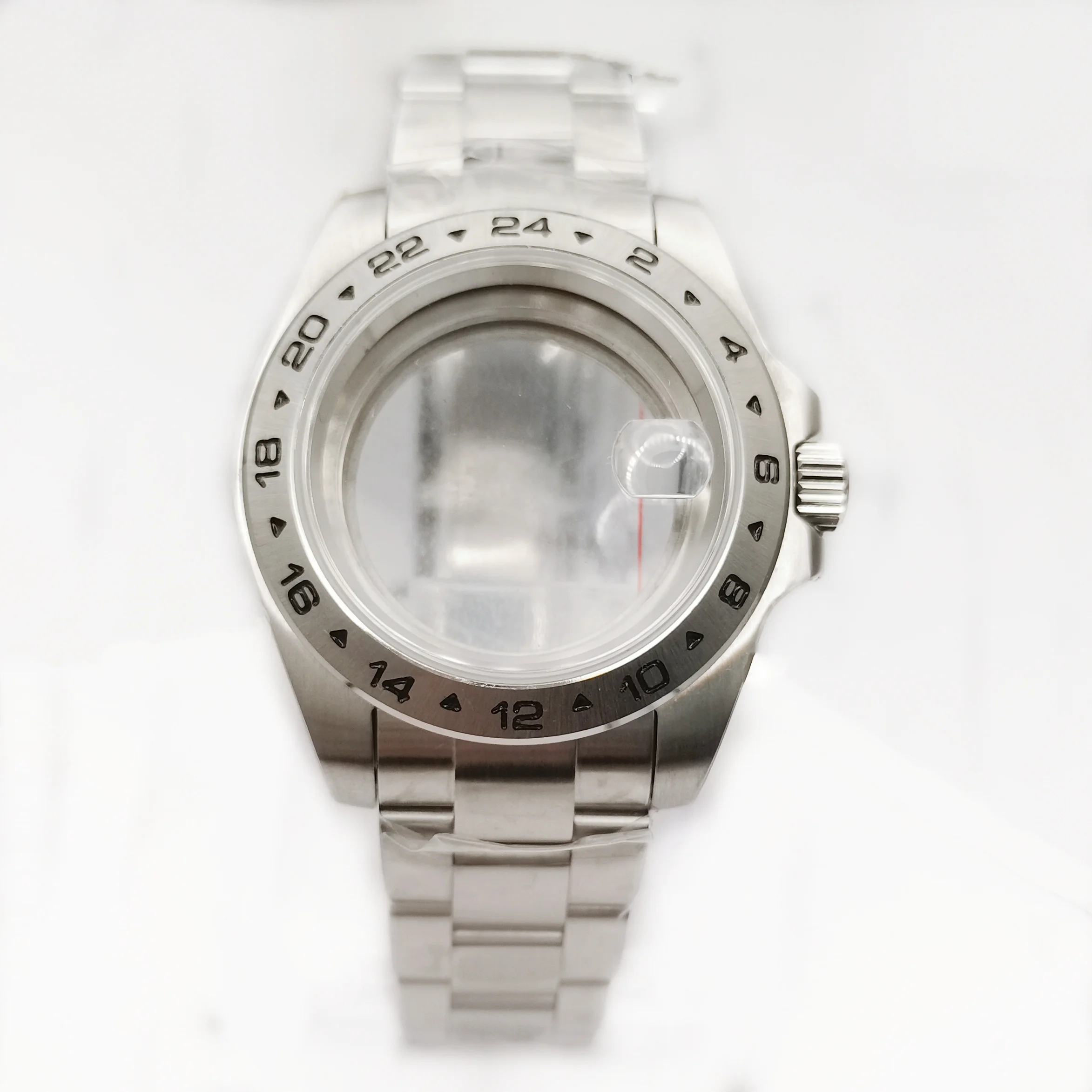 

New 40mm Case Add Strap Stainless Steel Sapphire Glass Mach NH35 Miyota8215 ETA2824 NH34 Automatic Movement