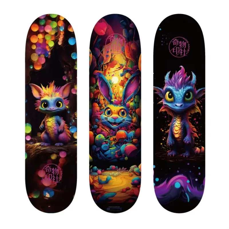 Custom Skateboard Decks in Sizes 7.75 