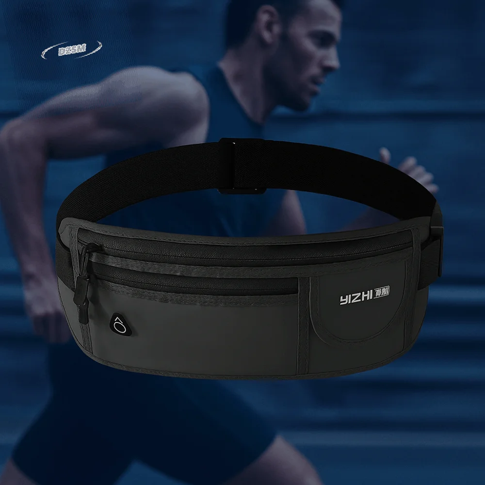

Ultra-Thin Sport Mobile Waist Bag Close Fitting Multifunctional Running Waist Bag Breathable Storage Sports Phone Bag