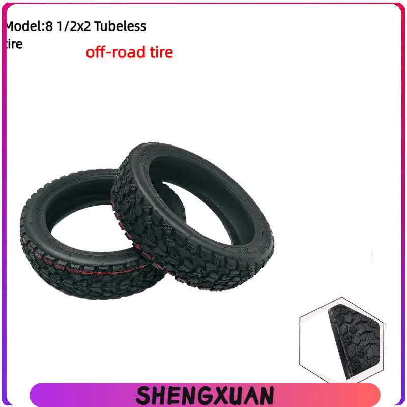 For NAIPUTUN 50/75-6.1 (8 1/2 * 2) Off road vacuum tire anti slip and explosion-proof for Xiaomi scooter tire