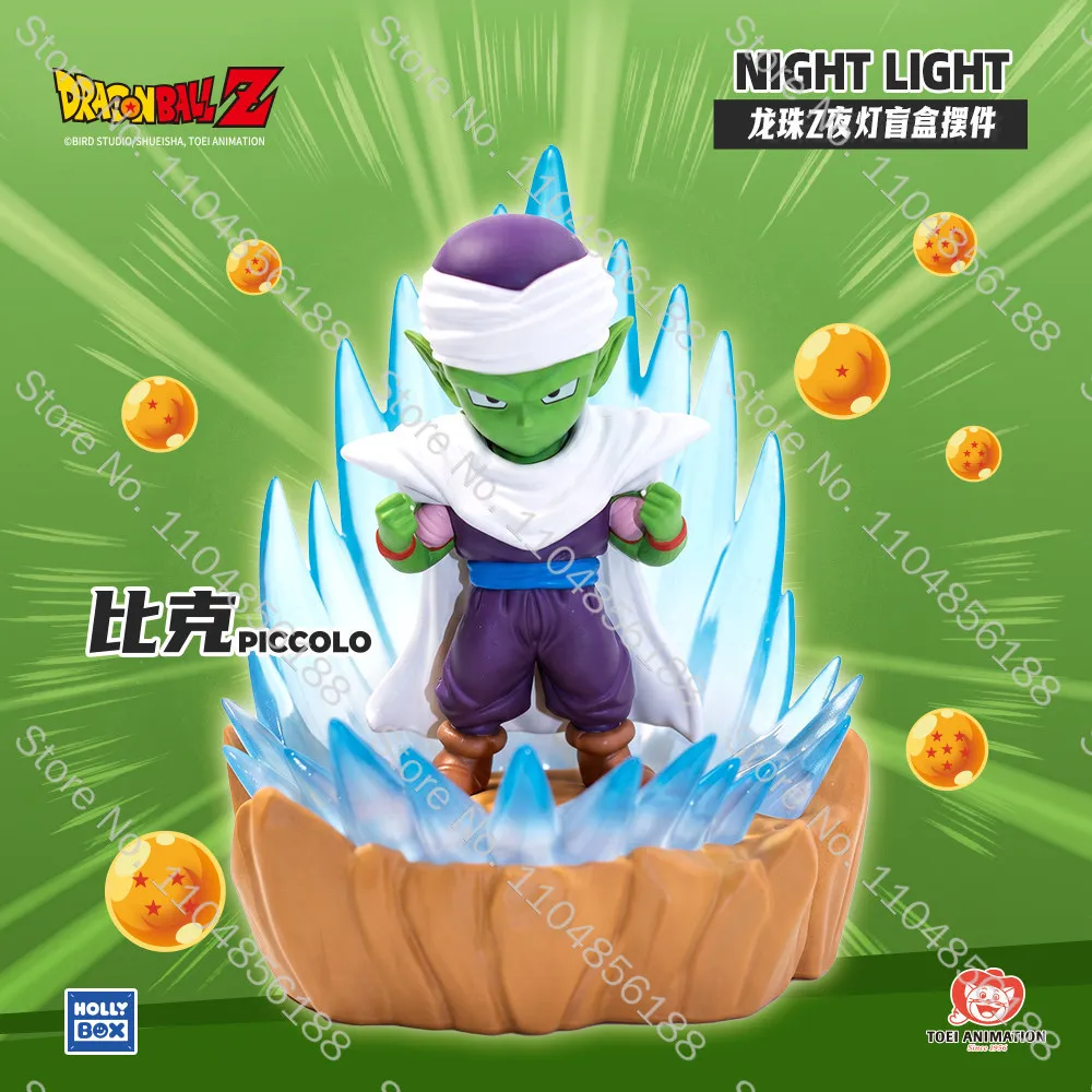 Hollybox Dragon Ball Z Night Light Blind Box Anime Figure Goku Desktop Ornament Decorative Lamp For Adult Collectible Toy - view 5
