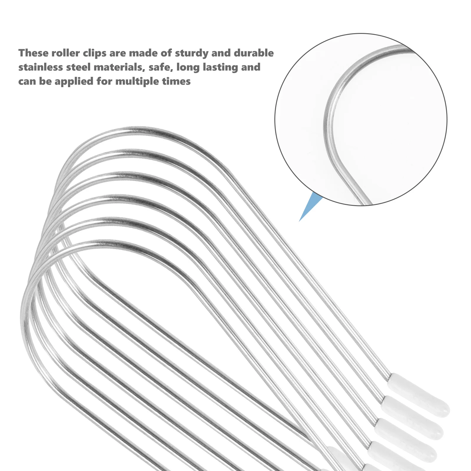 

24 шт., сменные зажимы для завивки волос, набор прочных зажимов для завивки волос из нержавеющей стали для женщин и мужчин, инструменты для укладки волос