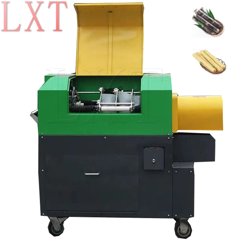 Commerical Automatic Sugar Cane Peeler Cutter Equipment Electric Sugarcane Peeling Cutting Machine For Sale