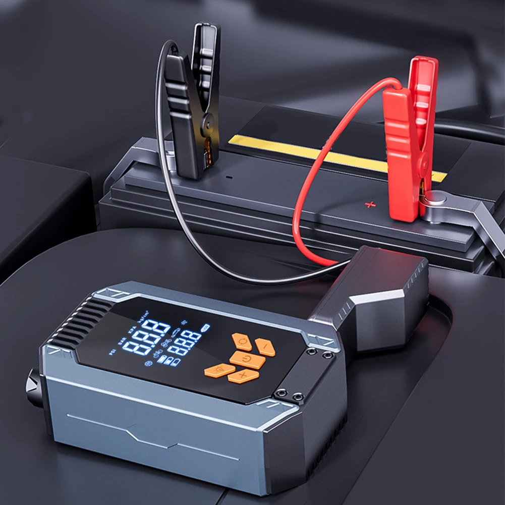 High Performance Vehicle Battery Starter and Tire Inflator 150 PSI Maximum Pressure with User Friendly Features