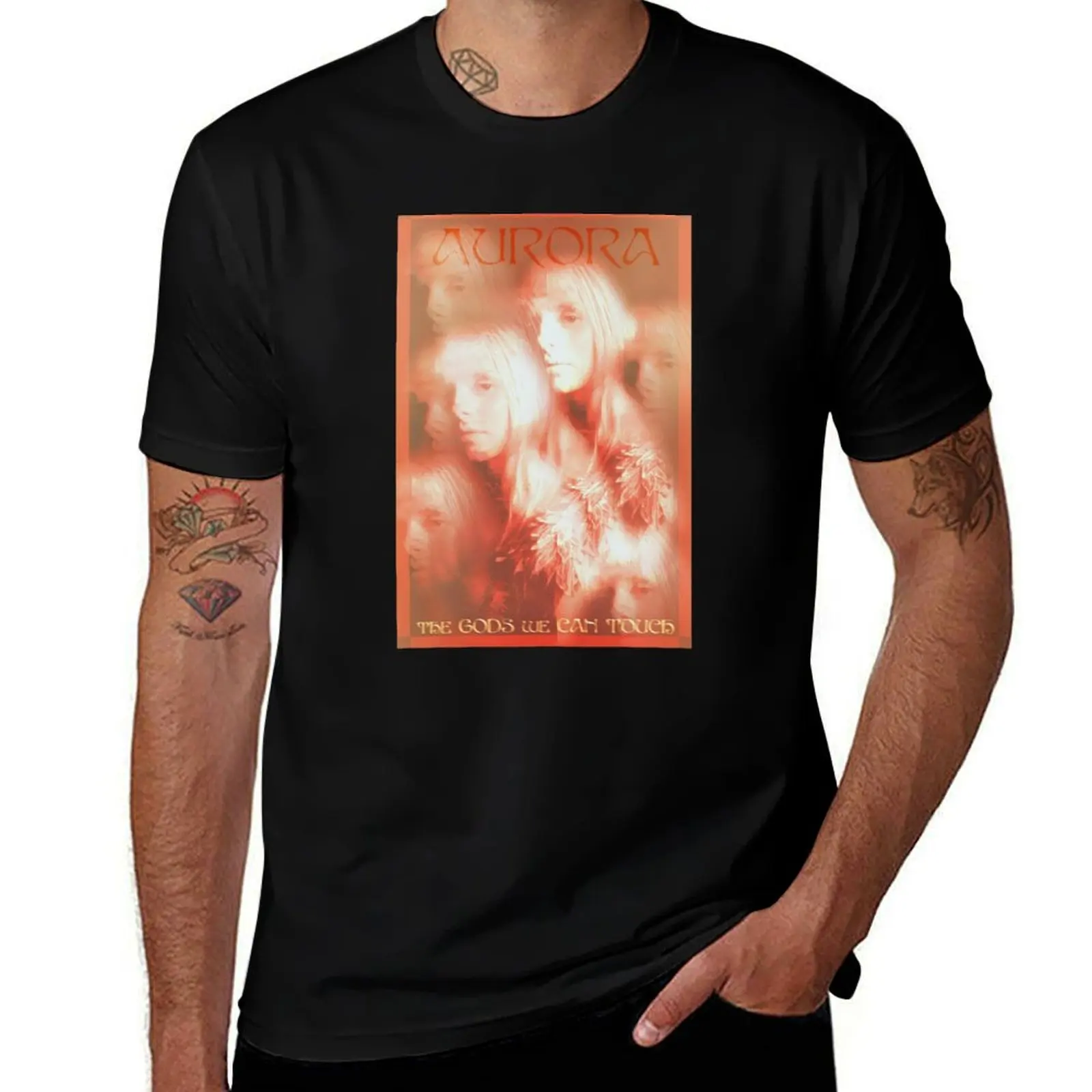 Aurora Aksnes - The Gods We Can Touch / Giving in to the love T-Shirt cotton t shirts high quality T-Shirt