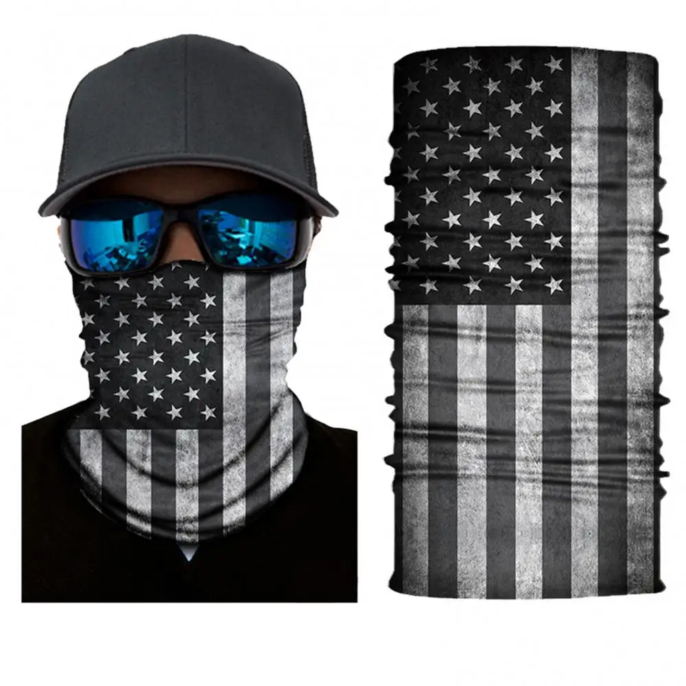 Bandana Cycling Balaclava High Elastic Camouflage Seamless Bandana  Anti-UV Face Mask Neck Buff Men Women Scarf Tube Face Shield