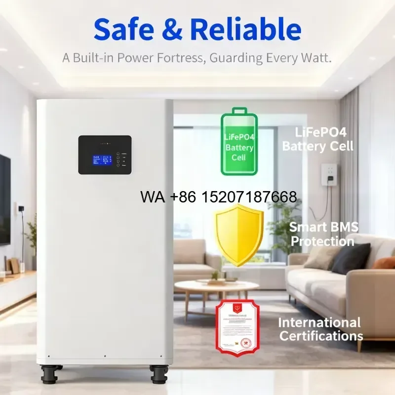 Wmwmnu for Wmwmnu for Shanghui 51.2V 200Ah LiFePO4 Battery Solar Energy Storage System RS485 CAN Communication 10-20Kw Output