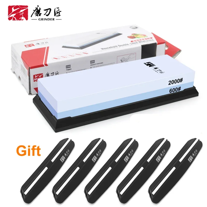 TAIDEA Double-side Sharpening Stone Angle Guide Whetstone Grit240-8000# Knife Shrpener Sharpening System Grinding Stone Tools