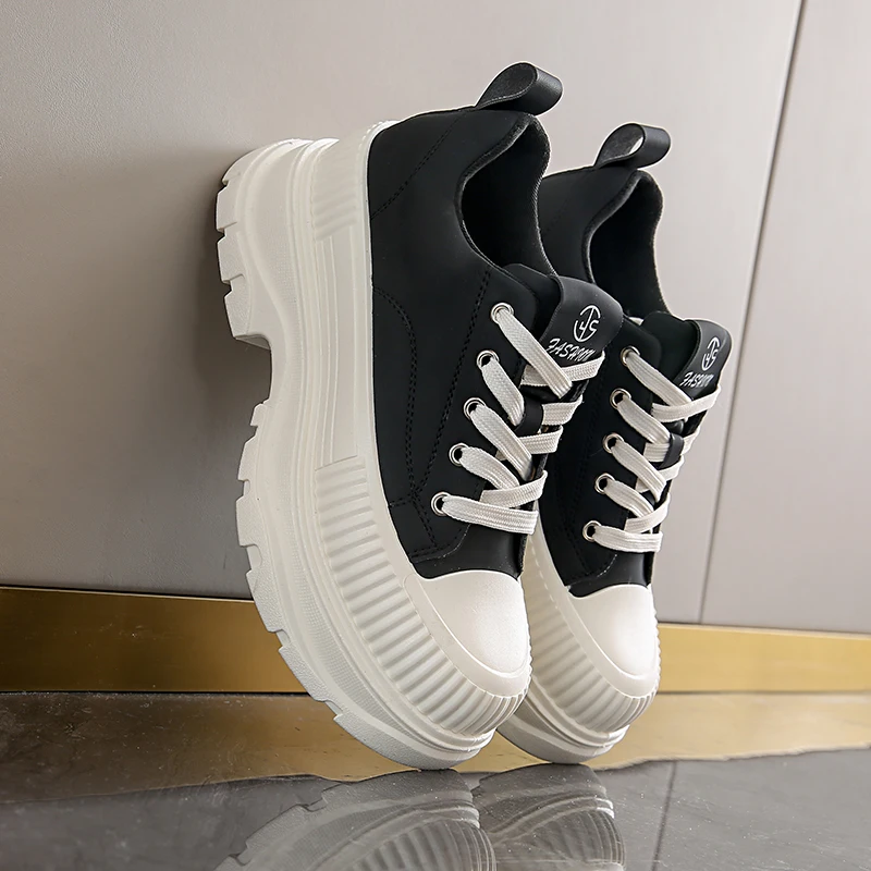 

Износостойкая обувь на толстой подошве с увеличенной сеткой, новая летняя женская повседневная обувь, модная удобная дышащая нескользящая обувь