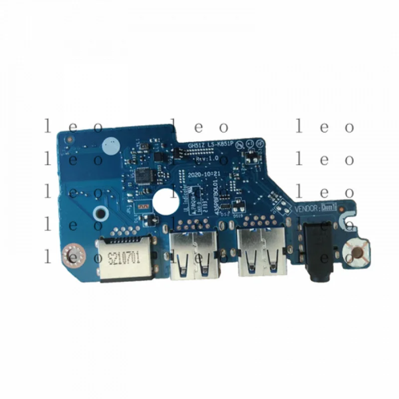 DD   For Acer Nitro 5 AN515-55 AN515-45 USB Port Board Usb Power Board Audio board