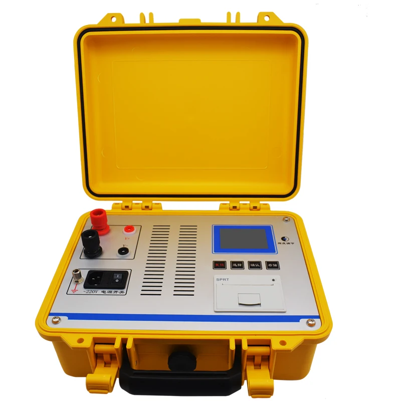 

Micro Ohm Meter Portable 100A Contact Resistance Measurement Loop Contact Resistance Tester for Testing Hv Circuit Breaker