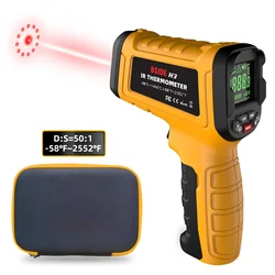 -50 ~ 1400 ℃ termometro a infrarossi portatile 50:1 digitale IR-LCD misuratore di temperatura termometri Laser industriali senza contatto pirometro