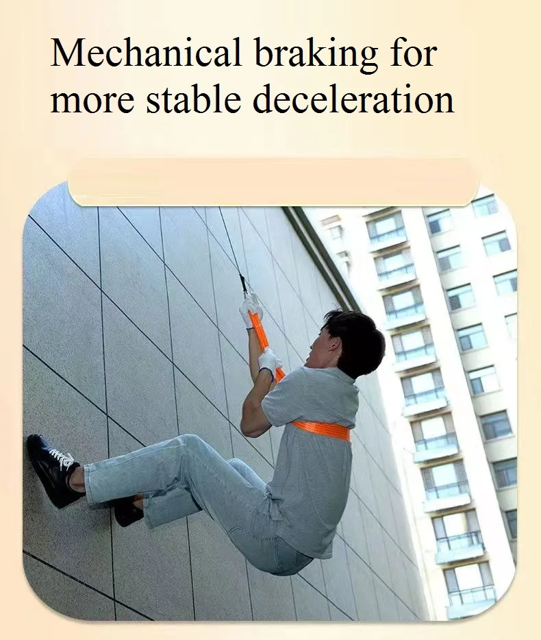 بناء عالي الإنقاذ السريع للهروب من معدات الحرائق #6