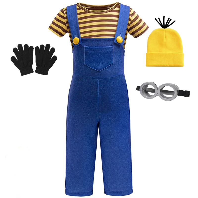 Carnival Party Cosplay Costumes Boys Cartoon Jumpsuit Sets For New Year 2025 Children's Helloween Birthday Role Play Clothing