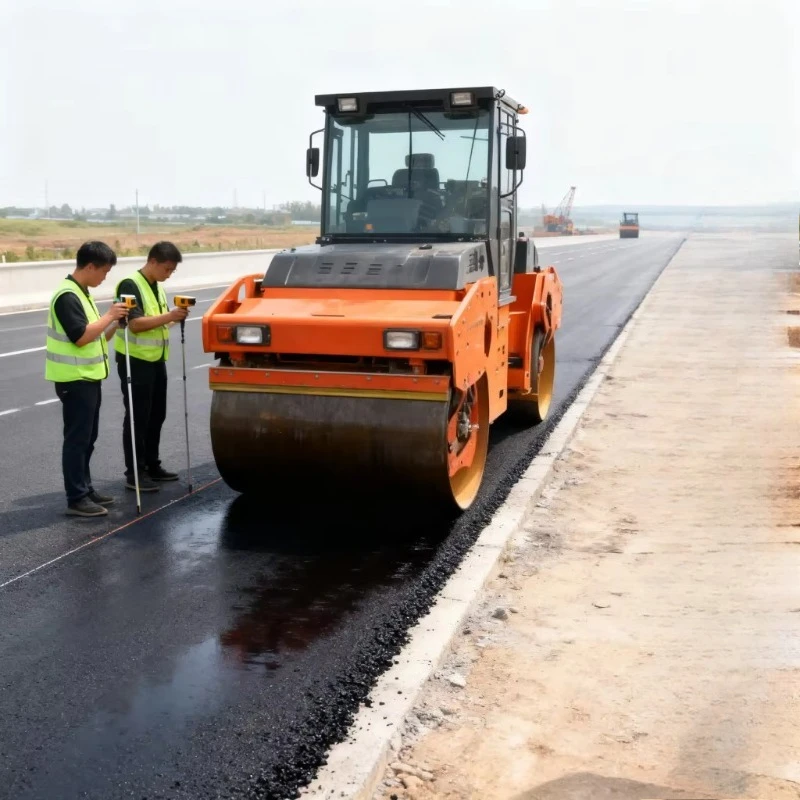 High Temperature Road Roller Asphalt Mix Specific Compactor Summer Paving Project Machinery Customized Heat Resistant Components