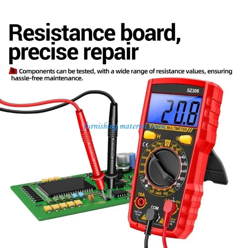 

Y5GD Multifunctional Digital Meter Voltages Detectors Adjustable Stand Dark Environment Operation