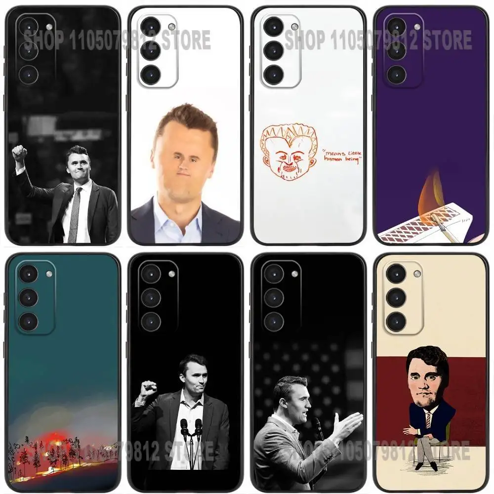 

Goodbye Charlie Kirk Phone Case For Samsung Galaxy A20,21s,22,31,32,52,53,72,73,80,91 Soft Silicone Black Cover