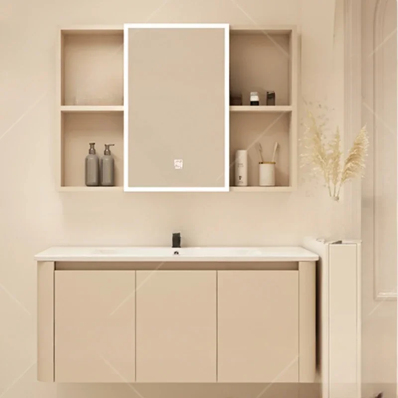 Modern Bathroom Furniture Cabinet Set Washbasin Accesories Shower Home Sink Cabinet Luxury Kabineti Full Furnishing