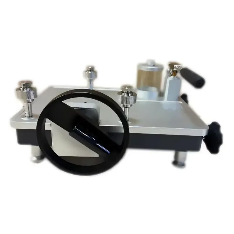 HSIN612 Hydraulic Oil Pressure Calibration Test Pump Comparator High Pressure Generate Source Transmitter Calibrator 1/2BSPP