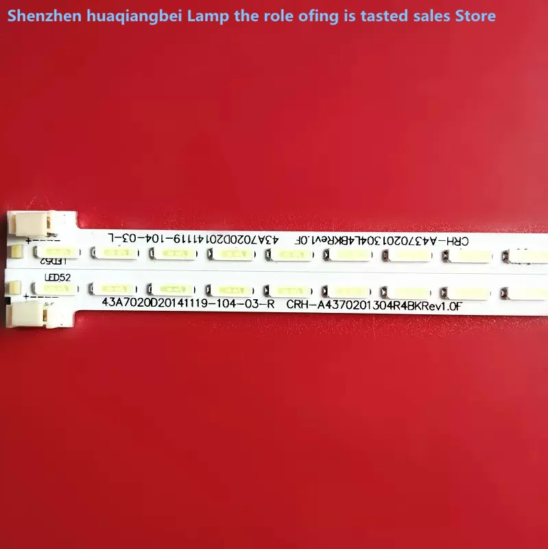 Brand new applicable LED Backlight Strip for  SKYWORTH 43E6200 light strip 43A7020D20141119-104-03-L LCD BACKLIGHT